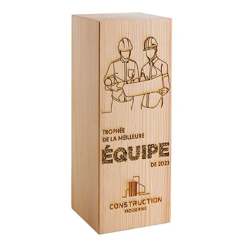 Trophée Acrylique Personnalisable - Récompenses Corporate sur Mesure