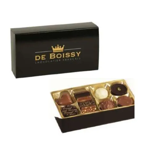 BALLOTIN 125G - 10 CHOCOLATS ASSORTIS NOIR ET LAIT