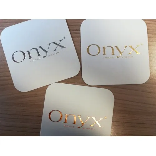 Sous-bocks personnalisés avec marquage à chaud - Toutes formes