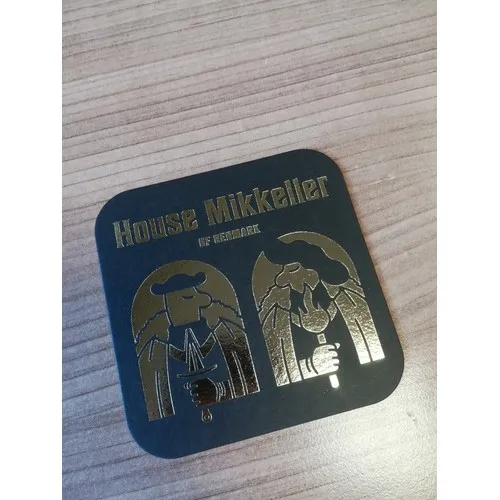 Sous-bocks personnalisés avec marquage à chaud - Toutes formes