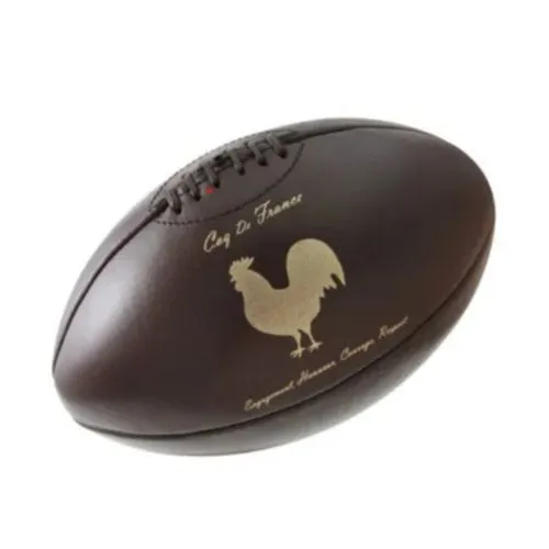 Ballon Vintage Personnalisé Rugby & Football - Cousu Main