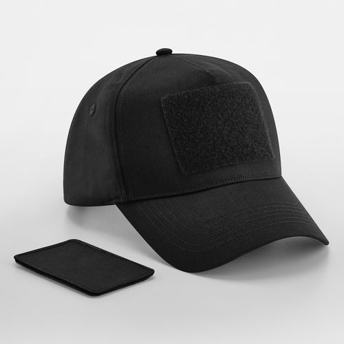 Casquette 5 Panneaux à Patch Amovible - Personnalisable par Sérigraphie