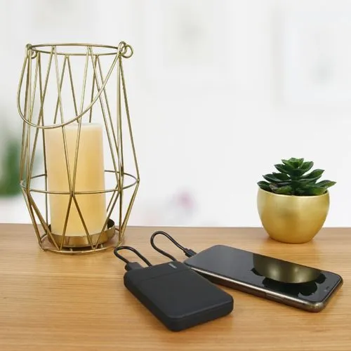 Batterie de secours Rétroéclairée RT41 - 5 000 mAh - Noir