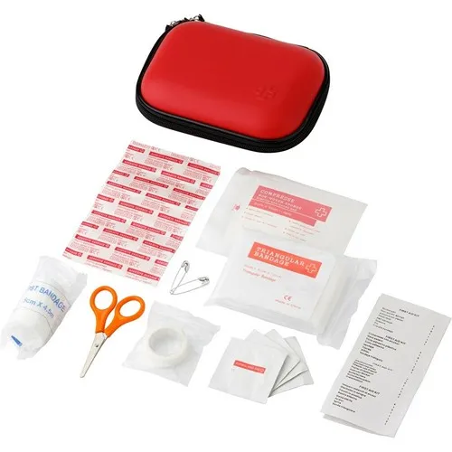 Trousse de premiers secours en pochette, 16 pcs