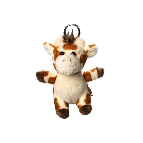 Girafe de peluche avec porte-clé
