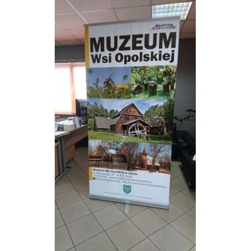 Roll-up publicitaire personnalisé - Impression latex écologique