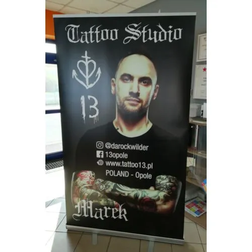 Roll-up publicitaire personnalisé - Impression latex écologique