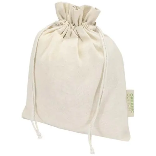 Sac Cadeau Coton Bio OCS 140g/m² 30x25cm - Personnalisable