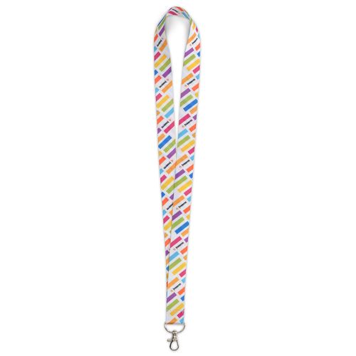Lanyard Polyester Sublimé Recto-Verso - Personnalisation Quadri