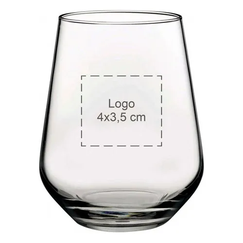 Tumbler 42,5 cl personnalisable - Lot de 6 verres élégants