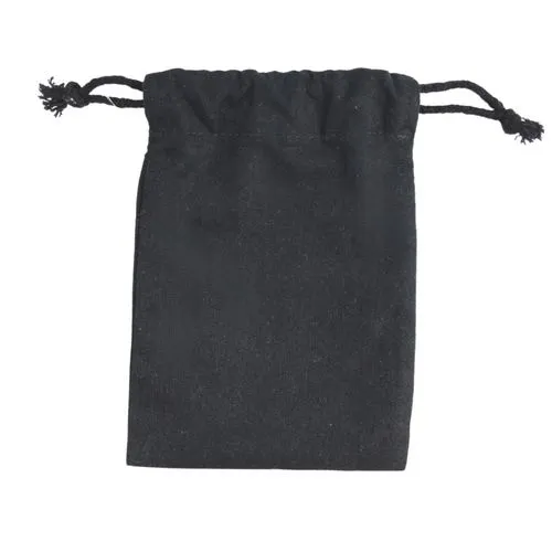 Pochon coton FIDJI M 155 Noir