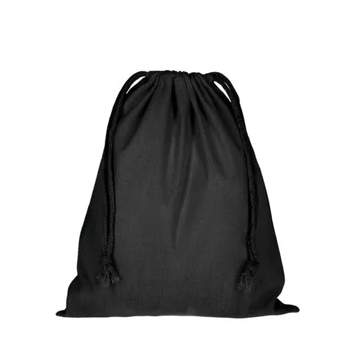 Pochon coton FIDJI M 155 Noir