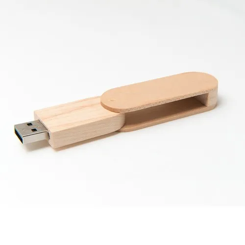 Clé USB Nairobe USB 2.0 8GB Brun bois foncé