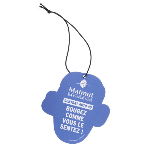 Désodorisant Cartonné Personnalisé - Parfum et Communication Visuelle