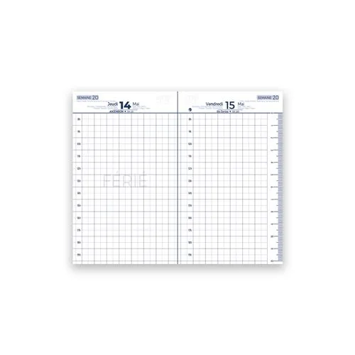 Agenda de Chantier 2026 Pro - Format Poche Personnalisable