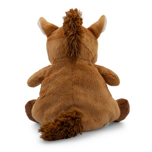 Cheval en Peluche Personnalisable avec Ventre Imprimable - 15 cm