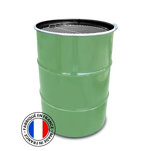 Baril BBQ 200L Personnalisable - Fabrication Française