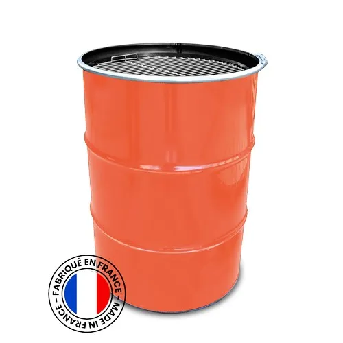 Baril BBQ 200L Personnalisable - Fabrication Française