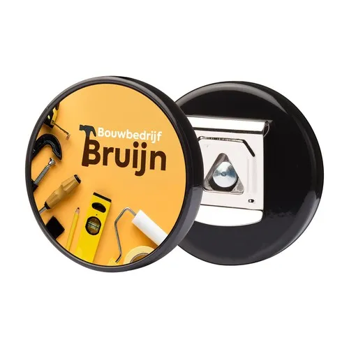 Bouton textile 56 mm avec miroir