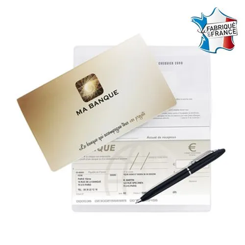 Etui chéquier portefeuille