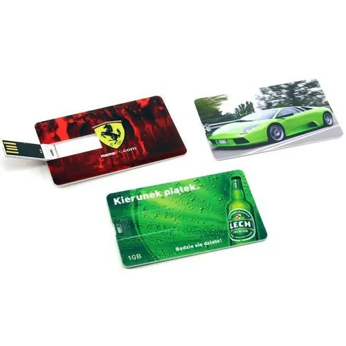 Clé USB Carte de Crédit Personnalisable - Format Portefeuille