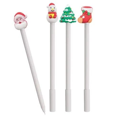 SET DE STYLOS DE NOËL (4 MODÈLES) "NATALE"