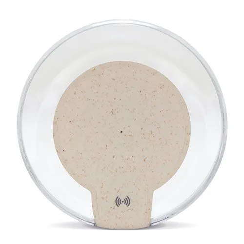 CHARGEUR SANS FIL EN BAMBOU "NOVAX"