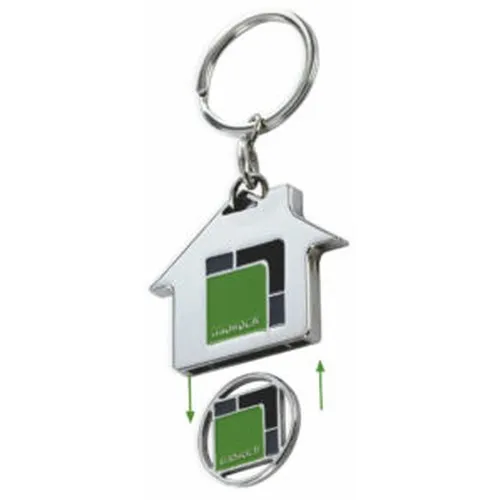 Porte-Clés Jeton de Caddie