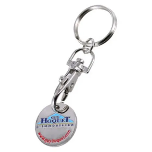 Porte-Clés Jeton de Caddie