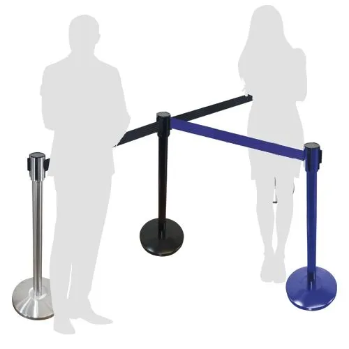 BARRIÈRE AVEC RUBAN RETRACTABLE "DIVISION"