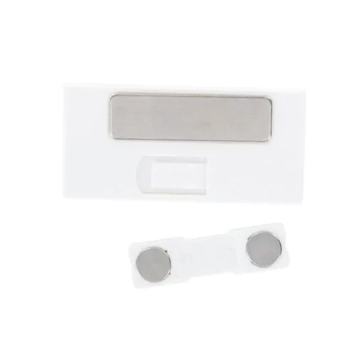 BADGE AVEC ZONE NOMINATIVE ET AIMANT