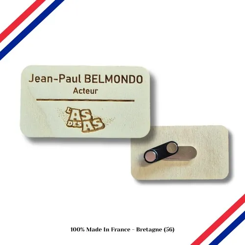 Badges Bois – Made In France