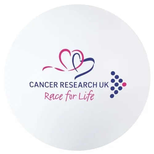 Balle anti-stress avec ruban