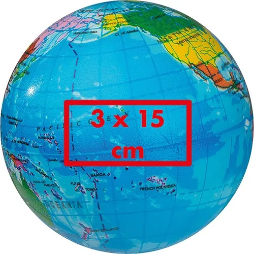 Balle anti-stress globe RAPHAEL