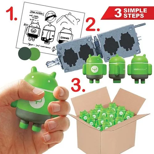 Balle anti-stress sur mesure - Petite/boucle d'allumage