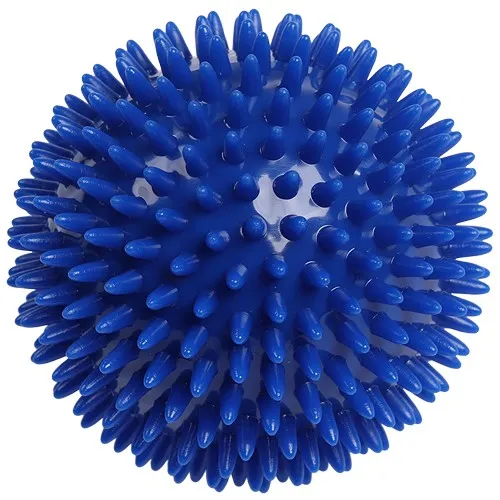 Balle de massage hérisson 100 mm/bleu (neutre)