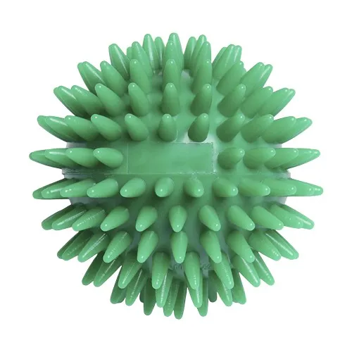 Balle de massage hérisson avec gaufrage rectangulaire (63 mm), "Made in Germany"