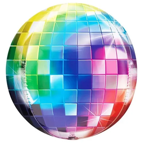 Ballon BOULE DISCO 3D 40 CM Multi