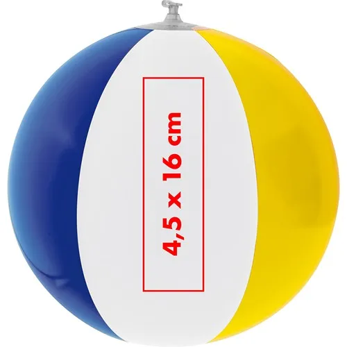 Ballon de plage multicolore MAURO