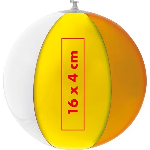 Ballon de plage multicolore MAURO