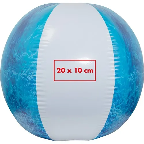Ballon de plage XXL aspect mer VITTORIA