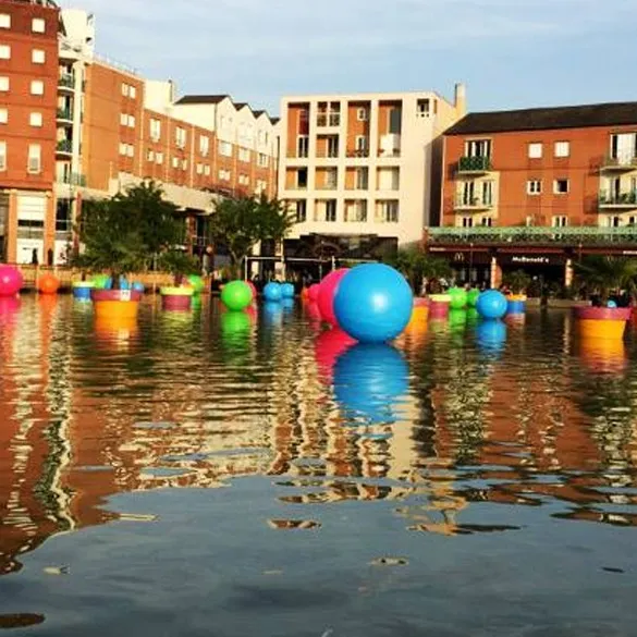 Ballons géants personnalisables sur trépied ou suspension