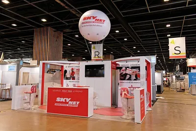 Prix d'un ballon gonflable géant pour salon