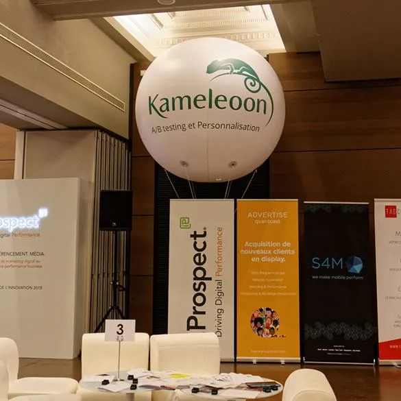 Ballon géant sur-mesure pour communication événementielle