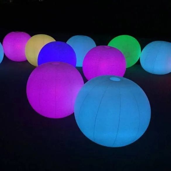 Ballons lumineux LED personnalisables pour événements