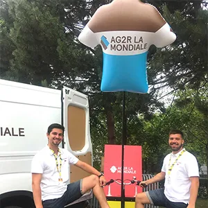 Concepteur de ballon sac à dos pour marcheur.