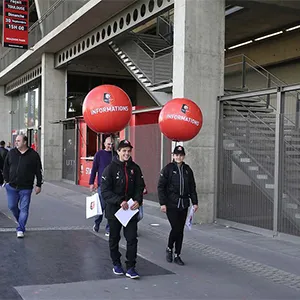 Concepteur de ballon sac à dos pour marcheur.