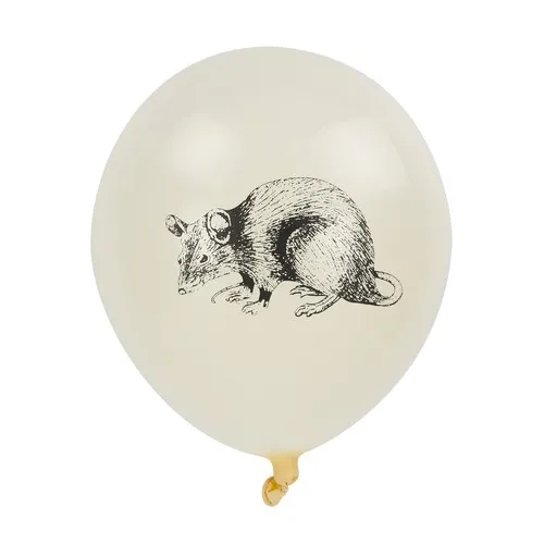 BALLONS DE BAUDRUCHE CABINET DE CURIOSITES X 6