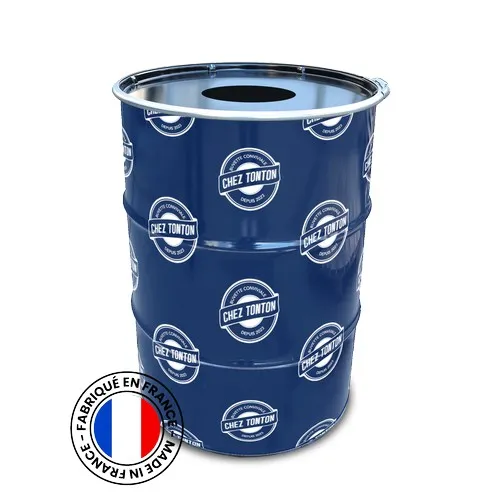 Baril Impression 200L Cendrier