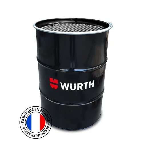 Baril Noir 200L Sticker BBQ